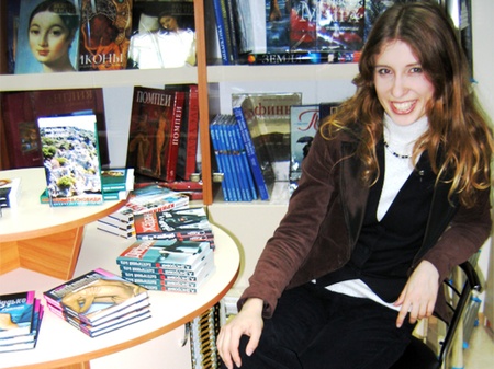 Марина Соколян в книгарні Фоліо
