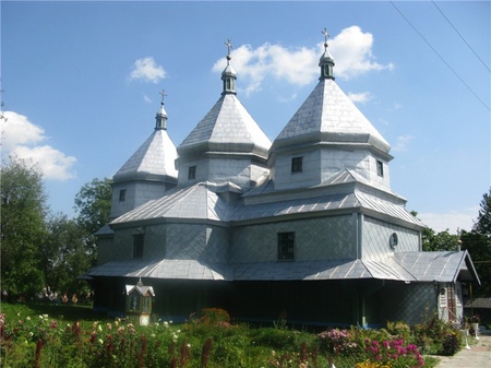 Мигове. Дерев'яна церква св. Івана Сучавського