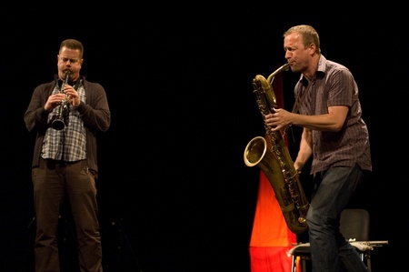 "Sonore": Vandermark-Gustafsson-Brotzmann