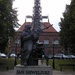 Ян Хевеліуш. Польський астроном. Пам'ятник в Гданську