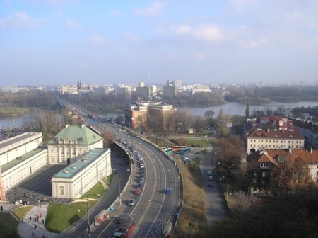 Варшава. Погляд згори