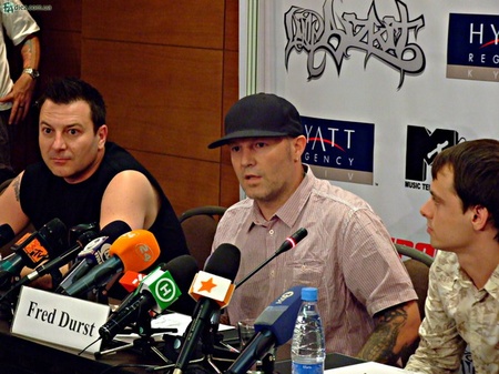 Прес-конференція Limp Bizkit в Києві