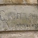 Напис на цеглині ХІХ століття