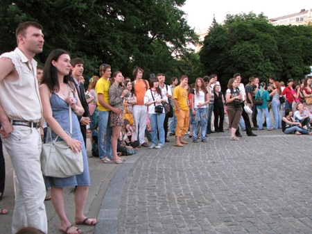 концерт в парке Шевченко 1 июля 2009 (Харьков)