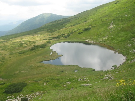 Чорногори 2009. Озеро Несамовите