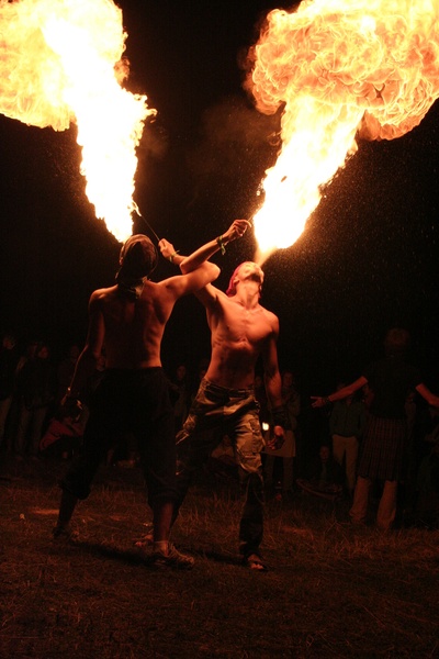 Fire show Svirj'09
