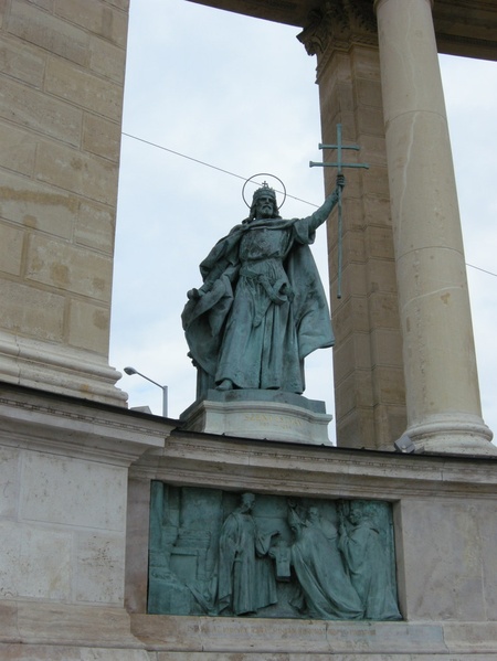 Будапешт. Святий Іштван - перший король Угорщини