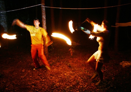 Fire show