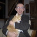 15-the writer Olexander Irvanets and his cat