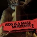 Соціальна реклама проти СНІДу. Хусейн - масовий вбивця