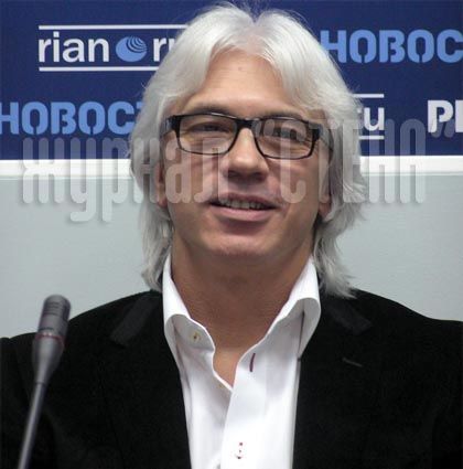 Дмитро Хворостовський. прес-конференція в Києві 27 листопада 2009