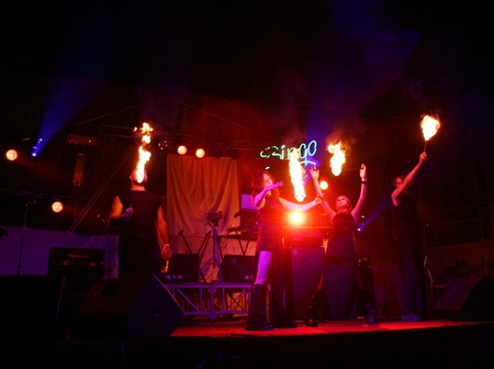 Fire show