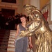 Міла Іванцова та жива скульптура