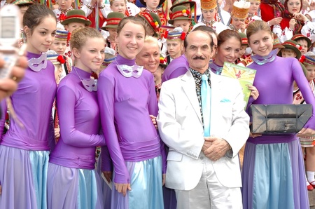 Голова журі Григорій Чапкіс з учасниками