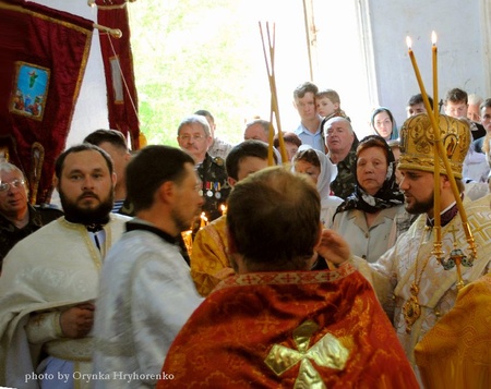 Святкування відновлення храму в Радьківці