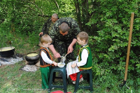 Святкування відновлення храму в Радьківці