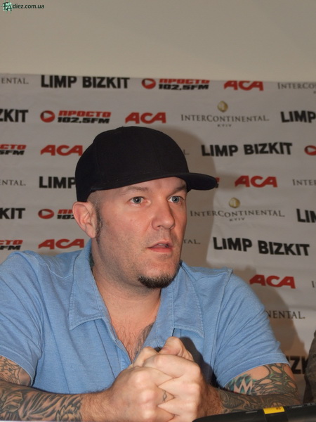 Limp Bizkit провели прес-конференцію у Києві