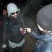 Tomo Milicevic і Shannon Leto біля готелю