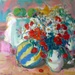 Квіти з кавуном, 2008р., 60x70