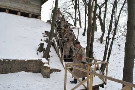 Українська революція. Військові реконструктори. Кіно