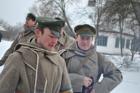 Українська революція. Військові реконструктори. Кіно