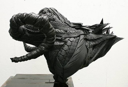 Ji Yong Ho. Гумові скульптури 