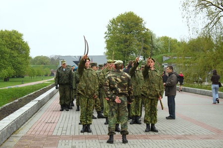 Брестська фотреця, XIX ст. Підготовка параду