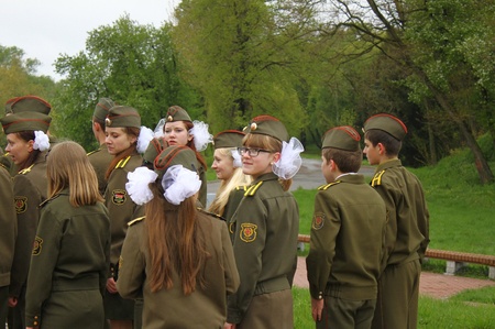 Брестська фотреця, XIX ст. Підготовка параду