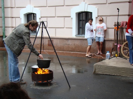 Віталій Климчук на гарячому фронті біля двох казанів