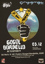 GOGOL BORDELLO afterparty_POSTER_3.12.2011