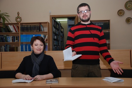 Олена Степаненко і Сергій Прилуцький