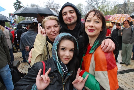 Світлана Поваляєва, Артем Полежака, Євгенія Чупріна та Карина Тумаєва