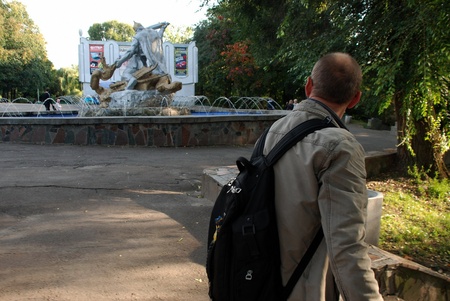 Пам'ятник в парку культури і відпочинку імені Тараса Шевченка 