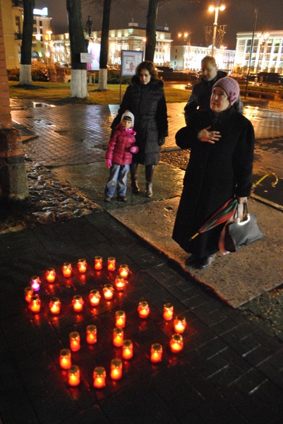 День пам'яті Голодомору в Мінську